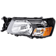 Driver Side Headlight, with Bulb, Halogen, Clear Lens, 4 Cyl., 2.5L Engine