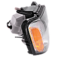 Passenger Side Headlight, with Bulb, Halogen, Clear Lens