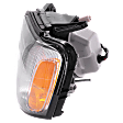 Driver Side Headlight, with Bulb, Halogen, Clear Lens