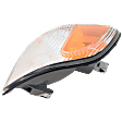 Driver Side Halogen Corner Light, With bulb(s)
