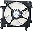 Radiator Fan - Fan Blade, Motor and Shroud, 4 Cyl., 2.5L Engine