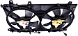 2006 Subaru Forester X - Radiator Fan 4 Cyl 2.5L, Non-Turbocharged, Dual fan
