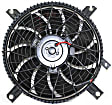 A/C Condenser Fan -  Replaces Suzuki Type, Condenser Mounted, With Round Plug
