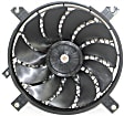 A/C Condenser Fan -  Replaces Suzuki Type, Condenser Mounted, With Round Plug