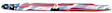 2147-30 Bug Shield, Patriotic, Bolt-On Attachment Style, Vigilante Premium Series