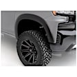 2021 GMC Canyon - Front and Rear, Driver and Passenger Side, Fender Flares, 61.7 in. Bed, Fleetside, Front Flare Height 3.5 in., Front Tire Coverage 0.75 in.