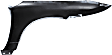 Front, Driver Side Fender, Base Model