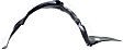  Front, Driver Side Fender Liner, Sedan