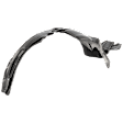Front, Driver Side Fender Liner, 4 Cyl., 2.5L Engine