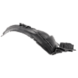 Sedan Front, Passenger Side Fender Liner
