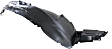 Front, Passenger Side Fender Liner, 4 Cyl., 2.5L Engine
