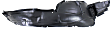 Front, Passenger Side Fender Liner, 4 Cyl., 2.5L Engine