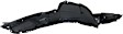 Front, Driver Side Fender Liner, 4 Cyl., 2.5L Engine