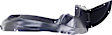  Front, Passenger Side Fender Liner, Coupe