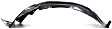 Front, Driver Side Fender Liner, 4 Cyl., 2.0L Engine