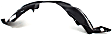 Front, Driver Side Fender Liner, 4 Cyl., 2.0L Engine