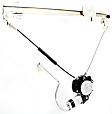 1989-1997 Geo Tracker - Front, Driver Side Power Window Regulator, With Motor