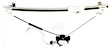 1989-1997 Geo Tracker - Front, Driver Side Power Window Regulator, With Motor