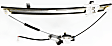 2005 Suzuki XL-7 - Front, Driver Side Power Window Regulator, With Motor