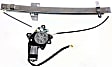 Front, Driver Side Power Window Regulator, With Motor