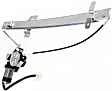 Front, Driver Side Power Window Regulator, With Motor