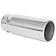25556 Exhaust Tip - Polished, Stainless Steel, Universal, Sold individually