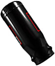 22360 Exhaust Tip - Powdercoated Black, Stainless Steel, Single, Universal, Sold individually