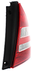 Passenger Side Tail Light, with Bulb, Halogen, Clear and Red Lens, 4 Cyl., 2.5L Engine