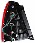 Passenger Side Tail Light, with Bulb, Halogen, Clear and Red Lens, 4 Cyl., 2.5L Engine