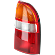 1999 Chevrolet Tracker Base - Passenger Side Halogen Tail Light, With bulb(s), Naturally Aspirated, SOHC, GAS, OE Replacement, Sport Utility