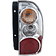 Passenger Side Tail Light, with Bulb, Halogen, Clear and Red Lens, 6 Cyl., 2.7L Engine