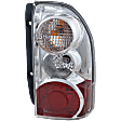 Passenger Side Tail Light, with Bulb, Halogen, Clear and Red Lens, 6 Cyl., 2.7L Engine