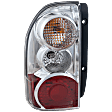 Driver Side Tail Light, with Bulb, Halogen, Clear and Red Lens, 6 Cyl., 2.7L Engine