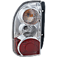 Driver Side Tail Light, with Bulb, Halogen, Clear and Red Lens, 6 Cyl., 2.7L Engine