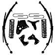 1997 Ford Ranger - Suspension Lift Kit - Basic Lift Kit Series 4 in. Lift, Kit