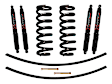 1995 Ford Bronco - Suspension Lift Kit - 1.5 in., Kit