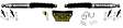 9299 Direct Fit Steering Stabilizer, Sold Individually