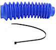 B10B Shock and Strut Boot - Blue, Shock boot, Universal, Sold Individually