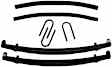 1991 Dodge W250 - Suspension Lift Kit - Standard Series 2.5 in. Lift, Kit