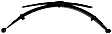 F960S Front, Driver or Passenger Side Leaf Spring, 4WD