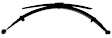 J40FSB Front, Driver or Passenger Side Leaf Spring
