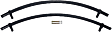 R3120 Soft Ride Rear Helper Springs, 1.5in.-2in. Lift, Set of 2