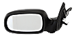 Driver Side Mirror, Power, Manual Folding, Heated, Paintable, No Signal Light, With memory, No Puddle Light, No Auto-Dimming, No Blind Spot Feature