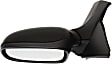 Driver Side Mirror, Power, Manual Folding, Heated, Paintable, No Signal Light, With memory, No Puddle Light, No Auto-Dimming, No Blind Spot Feature