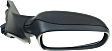 Passenger Side Mirror, Power, Manual Folding, Heated, Paintable, No Signal Light, No Memory, No Puddle Light, No Auto-Dimming, No Blind Spot Feature