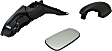 Driver Side Mirror, Power, Manual Folding, Heated, Paintable, No Signal Light, With memory, No Puddle Light, No Auto-Dimming, No Blind Spot Feature