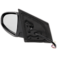 Driver Side Mirror, Power, Power Folding, Heated, Paintable, In-housing Signal Light, No Memory, No Puddle Light, No Auto-Dimming, No Blind Spot Feature, Base Model