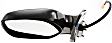 Driver Side Mirror, Power Adjust, Non-Heated, Manual Folding, Paintable, No Signal Light, No Memory, No Puddle Light, No Auto-Dim, No Blind Spot Feature