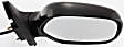 2004-2006 Scion xB - Passenger Side Mirror, Power Adjust, Non-Heated, Manual Folding, Paintable, No Signal Light, Without Memory Recall, No Puddle Light, No Auto-Dimming, No Blind Spot Feature