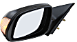 2008 Scion tC - Driver Side Mirror, Power Adjust, Non-Heated, Paintable, Non-Folding, In-housing Signal Light, No Blind Spot Feature, No Memory, No Puddle Light, No Auto-Dimming